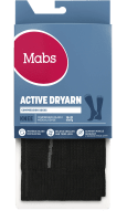 Mabs Comp Active Dryarn Knee Black XL