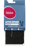 Mabs Comp Active Dryarn Knee Black XXL