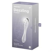 Satisfyer Dazzling Crystal 1 Transparent Dildo