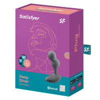 Satisfyer Deep Diver Connect App Grey Analvibrator