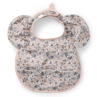 Elodie Baby Bib Blue Garden Light