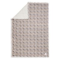 Elodie Soft Cotton Blanket Blue Garden Light 0-3 år