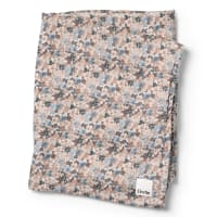 Elodie Bamboo Muslin Blanket Blue Garden Light 0-3 år