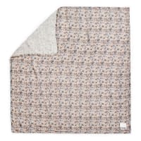 Elodie Bamboo Muslin Blanket Blue Garden Light 0-3 år