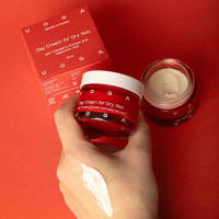 Uoga Uoga Day Cream For Dry And Normal Skin With Cranberry Extract And Hyaluronic Acid 30 ml