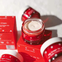 Uoga Uoga Night Cream With Cranberry Extract And Hyaluronic Acid 30 Ml