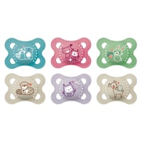 MAM Original Napp 0-6 mån Silk Mixade Färger 2-pack