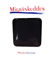 MirakelDESIGN Migränkudden Svart