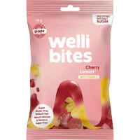 Wellibites Drops Cherry & Lemon Vitamin C 50 g