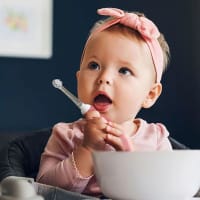 Les Babygators Eltandborste 0-5 år Pink