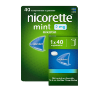 Nicorette Mint sugtablett 2mg, 40 st