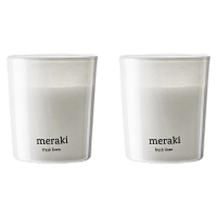 Meraki Doftljus Fresh Linen 2x60g