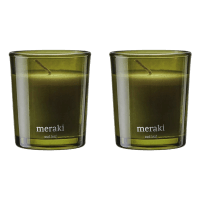 Meraki Doftljus Oud Leaf 2x60g