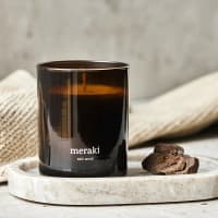 Meraki Doftljus Dark Wood 200g
