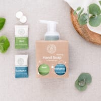 The Green Lab Hand Soap Starter Set Eucalyptus & Basil 2x125ml