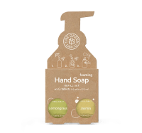 The Green Lab Hand Soap Tabs Lemongras & Jasmine 4x125ml