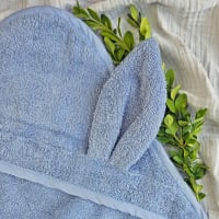 Summerville Organic Badcape Rabbit Eko Dusty Blue