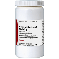 Natriumbikarbonat Meda tablett 1 g 100 st
