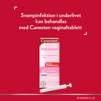 Canesten vaginaltablett 500 mg 1 st