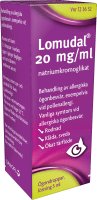 Lomudal ögondroppar 20 mg/ml 5 ml