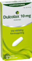 Dulcolax suppositorium 10 mg 6 st