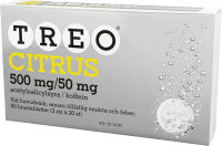 Treo Citrus brustablett 500 mg/50 mg 60 st