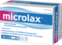 Microlax rektallösning tub 12 x 5 ml
