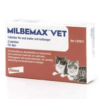 Milbemax vet. för små katter och kattungar tablett 2 st