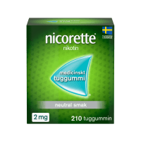 Nicorette medicinskt tuggummi 2 mg 210 st