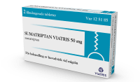Sumatriptan Viatris 50 mg 2 tabletter
