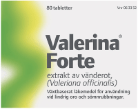 Valerina Forte Filmdragerad tablett Blister, 80tabletter