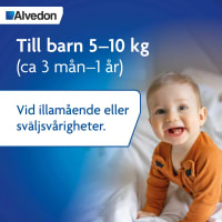 Alvedon suppositorium 60 mg 10 st