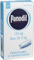 Panodil suppositorium 125 mg 10 st