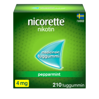 Nicorette Pepparmint medicinskt tuggummi 4 mg 210 st