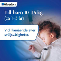 Alvedon suppositorium 125 mg 10 st