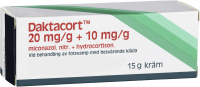 Daktacort kräm 20 mg/g + 10 mg/g 15 g