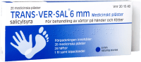 Trans-Ver-Sal 6 mm medicinskt plåster 20 st