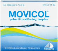Movicol Pulver till oral lösning i dospåse 50 st