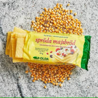 Olda Spröda Majsbröd 6x70 g