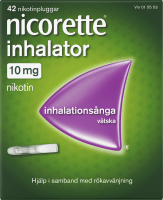 Nicorette Inhalator inhalationsånga 10 mg 42 st