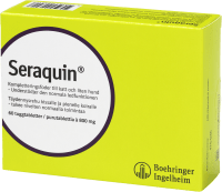 Seraquin tuggtablett för hund och katt 800 mg 60 st