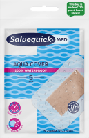 Salvequick MED Aqua Cover 5 st