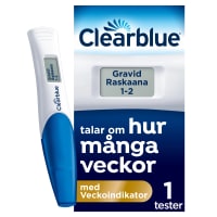 Clearblue Digital Graviditetstest med veckoindikator 1 st