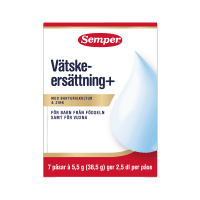 Semper Vätskeersättning+ 7 dospåsar