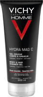 Vichy Homme Hydra Mag C+ Shower Gel 200 ml