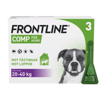 Frontline Comp Spot-on lösning för stor hund 268 mg/241,2 mg 3 x 2,68 ml