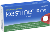 Kestine frystorkad tablett 10 mg 10 st