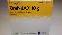 Omnilax Pulver till oral lösning i dospåse 10 g 20 st