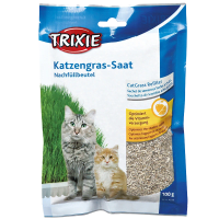 Trixie Mjukt Kattgräs Vitaminberikat Refillpåse ca 100 g