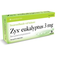 Zyx eukalyptus sugtablett 3 mg 20 st